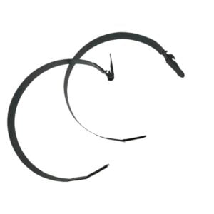 RAM Tussenstuk Voor Bokspaal (inclusief 4 dopjes en 2 klemmen) Twee metalen klemmen voor een bokspaal.