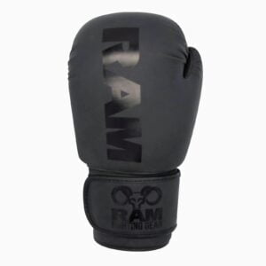 RAM ’No Mercy’ (Kick)Bokshandschoenen Mat Zwart RAM No Mercy Gloves Black 8