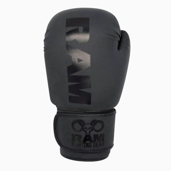 RAM ’No Mercy’ (Kick)Bokshandschoenen Mat Zwart - Afbeelding 3