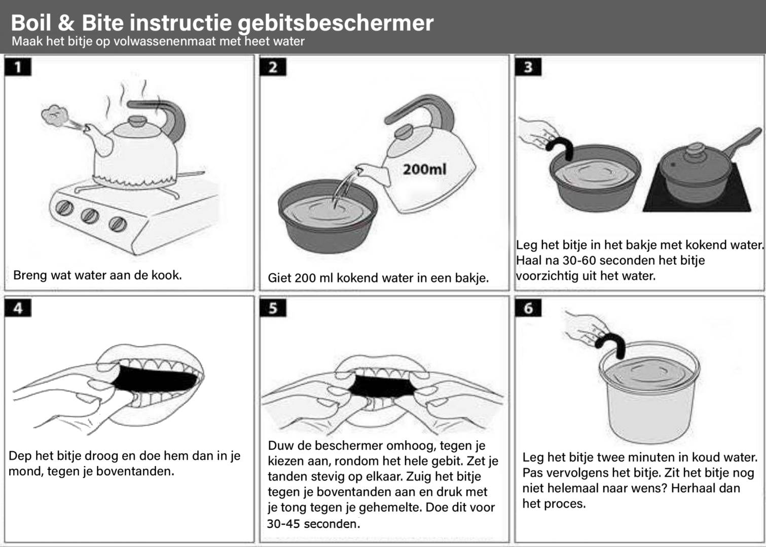 RAM Gebitsbeschermer / Boksbitje Senior Transparant (incl. opberghoesje) RAM Gebitsbeschermer / Boksbitje Senior Transparant (incl. opberghoesje) - Afbeelding 11