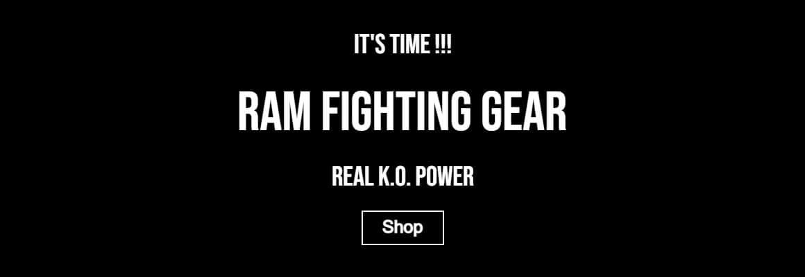 Homepage ram fighting gear shop banner